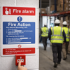 Fire Action Notice – Combining Alarm Call Point – Indoor Safety