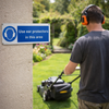 Use Ear Protectors In This Area Safety Sign – 1mm Rigid Plastic – Indoor/Outdoor