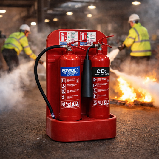 Fire Extinguisher Bundle – Dry Powder & CO2 – Industrial Grade – Safety