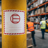 Self Adhesive Vinyl Labels – 100mm x 100mm – ISO 7010 Conformity – Indoor Use