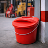 Plastic Fire Bucket Lid – 10 Litre – Moulded Handle – Safety Use