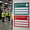 Safety Sign – 215mm x 310mm – 3mm PVC – Indoor Use