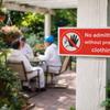 No Admittance Without Protective Clothing Safety Sign – 1mm Rigid Plastic – Indoor/Outdoor Use