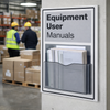 Document Display with Holder – 450mm x 600mm – 10mm Foam PVC – Industrial Use