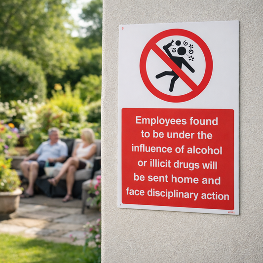 Safety Sign – Rigid Plastic or Vinyl – Indoor/Outdoor Use