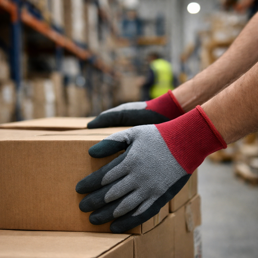 Dual Work Gloves – High Grip – Industrial Use