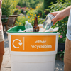 Recycling Signs – Rigid Plastic & Vinyl – Weather Resistant – Indoor/Outdoor