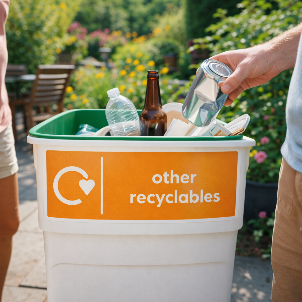 Recycling Signs – Rigid Plastic & Vinyl – Weather Resistant – Indoor/Outdoor