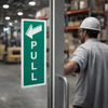 Pull Sign – Durable Material – Commercial Use