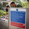 Battery Charging Precautions Safety Signs – 1mm Rigid Plastic & Vinyl – Indoor/Outdoor Use