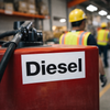 Diesel Self-Adhesive Vinyl Sign – Gloss Finish – Indoor Use