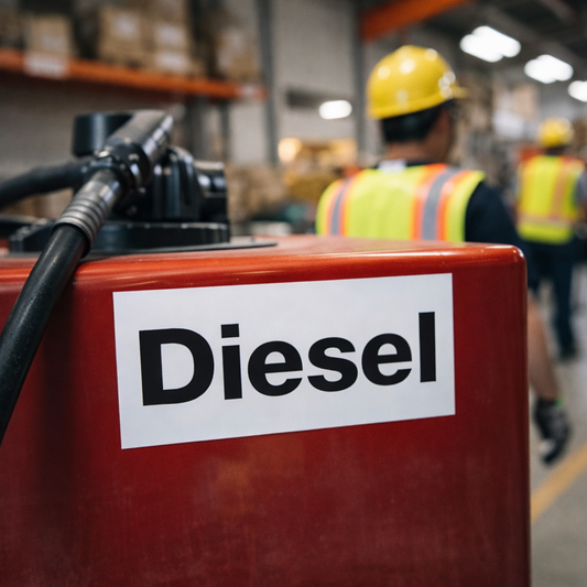 Diesel Self-Adhesive Vinyl Sign – Gloss Finish – Indoor Use