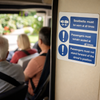 Seatbelt Compliance Sign – Customizable – ISO 7010 Standard – Workplace Safety