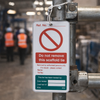 Double Sided Safety Tags – Do Not Remove This – 80mm x 150mm – Matt PVC – Industrial Use