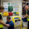 Complete First Aid & Spill Station – 975 x 750mm – Durable Correx – Workplace Safety