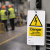 Safety Tags – 80mm x 150mm – Matt PVC – Industrial Use