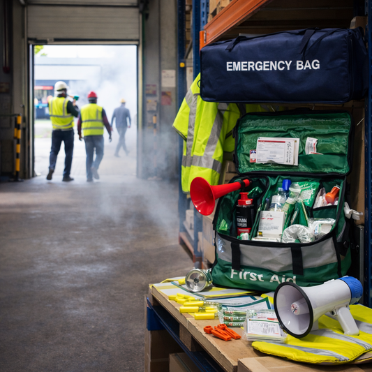 Emergency First Aid & Evacuation Kit – Comprehensive Supplies – Schools & Public Venues