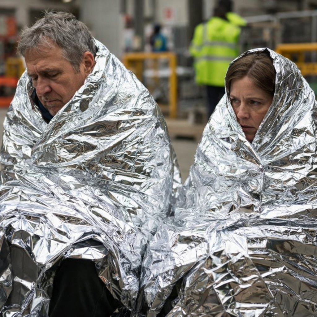 Emergency Foil Blankets – Adult Size – Heat Retention – Rescue & First Aid