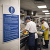 Catering Hygiene Safety Signs – Professional Use