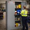 Tall COSHH Storage Cabinet – 1829x915x457mm – Steel – Industrial Use