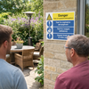 Explosive Atmosphere Safety Signs – 600mm x 450mm – Rigid Plastic – Indoor/Outdoor Use