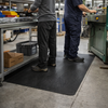 Anti-Fatigue Matting – Black – Ribbed Surface – Workplace Comfort