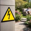 Electricity Warning Signs – 1mm Rigid Plastic – Indoor/Outdoor Use