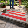 Red Anti-Slip Self-Adhesive Tape – Various Widths – High-Traction Surface – Indoor/Outdoor Use