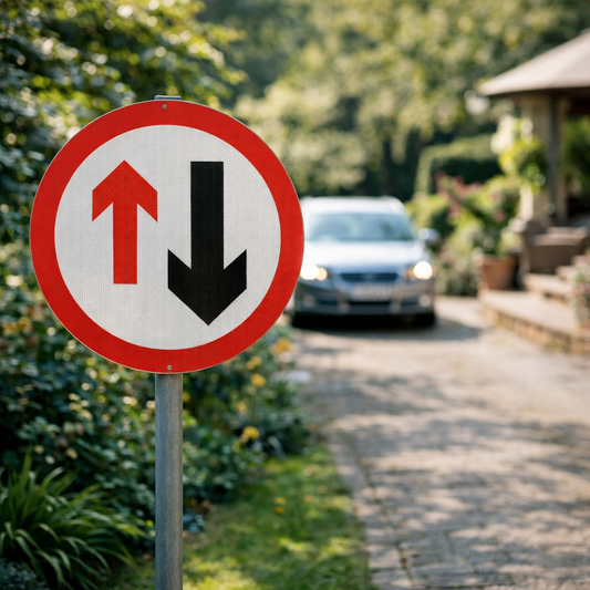 Reflective Traffic Signs – 600mm Diameter – Class RA1 – Outdoor Use