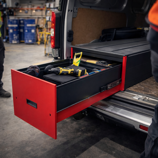 Steel Tool Drawer – 490mm x 1105mm x 490mm – Durable Steel – Vehicle & Small Spaces