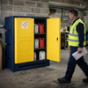 Chemical Storage Cabinet – 1220mm x 520mm x 1310mm – UV Protected Polyethylene – Industrial Use