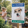 Eye Protection Safety Poster – 420mm x 594mm – Synthetic Paper – Indoor/Outdoor Use