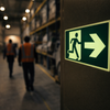 Photoluminescent Wayfinding Markers – Self Adhesive Vinyl – Indoor Use