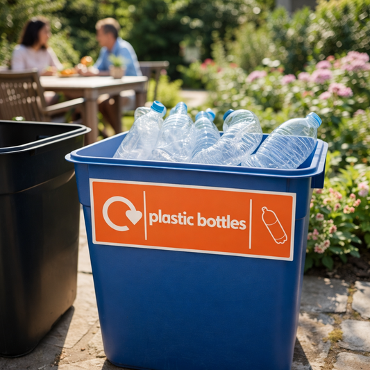 Recycling Signs – Plastic Bottles – 1mm Rigid Plastic – Indoor/Outdoor