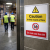 Fire Safety Sign – Do Not Use Lift – Indoor Use