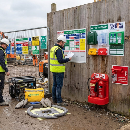 Site Set-Up Bundle 9 – Comprehensive Safety Equipment – Construction