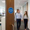 Fire Door Keep Locked Shut Sign – 1mm Rigid Plastic – Indoor/Outdoor