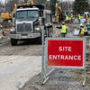 Temporary Traffic Signs – 600mm x 450mm – Polypropylene – Indoor/Outdoor Use