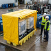 Double IBC Covered Spill Pallets – Heavy Duty Polyethylene – Industrial