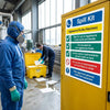 Spill Kit – Aggressive Fluids – Hazchem Signs – Industrial Use