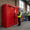 Industrial FlamStor Cabinet – 2500x774x2315 mm – Heavy Duty Steel – Chemical Storage