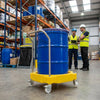 Bunded Drum Dolly with Handle – 725mm x 725mm x 990mm – Polyethylene – Industrial Use