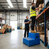 2 Step Safety Steps – Blue – Polyethylene – Industrial Use