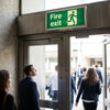 Fire Exit Sign – Final Exit Right – Running Man Symbol – Safety