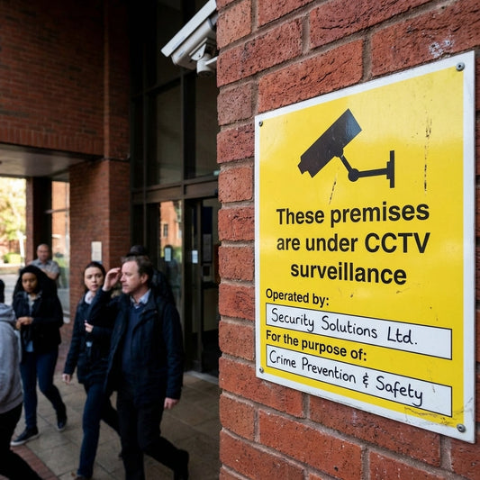 CCTV Surveillance Warning Signs – Indoor/Outdoor Use