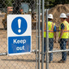 Keep Out Sign – A4 – Rigid Plastic & Vinyl – Indoor/Outdoor