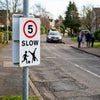 Reflective Traffic Sign – 400mm x 700mm – Class R2 Reflective – Outdoor Use