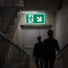 Photoluminescent Wayfinding Markers – Arrow Down/Right – Self-Adhesive Vinyl – Indoor Use