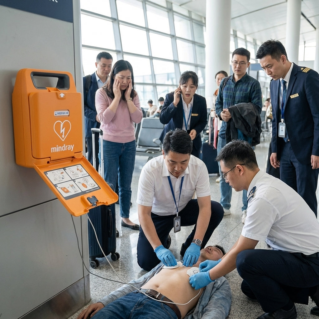 Automatic Defibrillator – Fully Automatic – IP55 Rated – Emergency Use