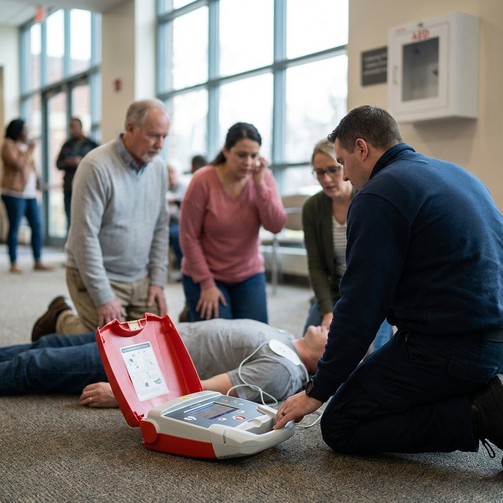 Automatic Defibrillator – Fully Automatic – Lifesaving Device – Commercial Use